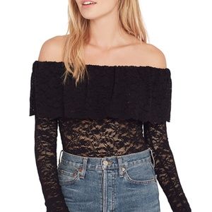 Nightcap Clothing Off The Shoulder Bodysuit